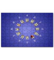 Cakapuzzle Ay Zodyağı ve Alternatif Burçlar Puzzle Yapboz MDF (Ahşap) (500 Parça)