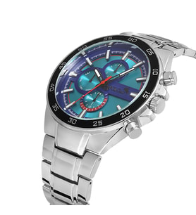 Polo Air Spor Metal Erkek Kol Saati PL-0961Ex (Gümüş-Lacivert)