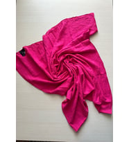 Moda Kaşmir Safir Pamuklu Şal (Pembe)