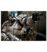 Cakapuzzle Star Wars Komando Bilim Kurgu Nişancı Puzzle Yapboz MDF (Ahşap) (500 Parça)