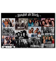 Cakapuzzle Rock Grupları  Puzzle Yapboz MDF (Ahşap) (255 Parça)