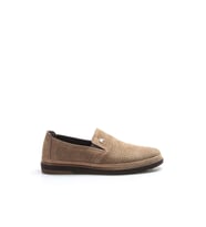 FAST STEP Hakiki Deri Erkek Casual Ayakkabı 711MA151-2291 (Kum Taşı)