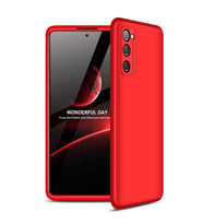 Galaxy S20 FE Kılıf Zore Ays Full Koruma Kılıf (Kırmızı)