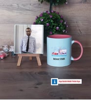 Fen ve Teknoloji Öğretmeni Fotoğraflı Dekoratif Taş, Kupa Bardak Beyaz Hediye (Model 6)