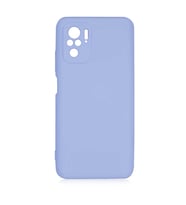 Xiaomi Poco M5S Kılıf Kamera Korumalı iÇi Süet Dokulu Lansman Tipi Silikon (Lila)