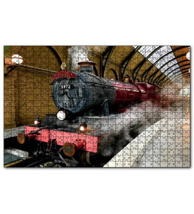 Cakapuzzle Harry Potter Hogwarts Express Buharlı Tren  Puzzle Yapboz MDF (Ahşap) (1000 Parça)