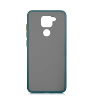 Xiaomi Redmi Note 9 Kılıf Airbagli El İzi Yapmayan Kılıf (Yeşil)