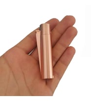 Kutulu Gazlı Metal Gövde Clipper Çakmak (Rose)