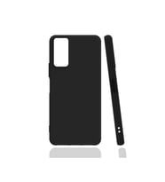 Samsung Galaxy A03s Kılıf Kamera Korumalı Silikon Rubber Arka Kapak (Siyah)