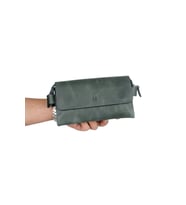 Boliva 9874 Hakiki Deri Unisex Çanta (Yeşil)