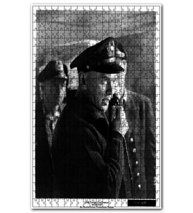 Cakapuzzle Yul Brynner Korkusuzlar Kaptan Mueller Puzzle Yapboz MDF (Ahşap) (1000 Parça)
