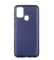 Galaxy M31 Kılıf Kamera Çıkıntılı Soft Silikon (Lacivert)