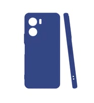 Kvy Vivo Y16 Biye Silikon Kılıf (Mavi)