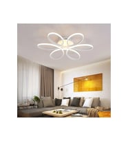 Sedef Modern Tasarım Yatak Odası - Salon - Mutfak Gün Işığı Ve Beyaz Led Avize (Beyaz)