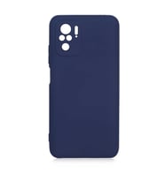 Xiaomi Redmi Note 10S Kılıf Özel Orijinal Lansman Serisi, İçi Kadife, Pürüzsüz Yumuşak ve Mat TPU Silikon (Lacivert)