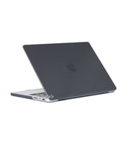 Macbook Pro 16.2inç Kılıf M1-M2-M3, Karbon Fiber (Touchbarsız 16.2" Pro) A2485 A2780 A2991 ile Uyumlu (Siyah)