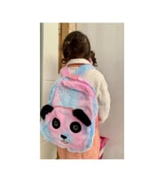 Panda Peluş Sırt Çantası (Çok Renkli)