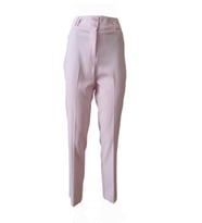 Kübra 3253 Kadın Klasik Bilekte Kumaş Pantolon - Açık Mavi - 38 (Pembe)