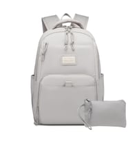 Smart Bags Sırt Çantası Okul Boyu Kalem Kutusu Hediyeli 3159 (Gri)