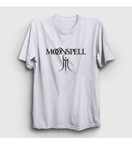 Presmono Unisex Sarı Trident Moonspell T-Shirt 165541tt (Beyaz)