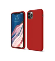 Apple İphone 11 Pro Lansman Silikon Kılıf Ultra Koruma (Kırmızı)