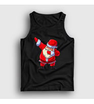 Presmono Unisex Sarı Dabbing Noel Baba Santa Claus Yılbaşı Atlet 269151tt (Siyah)