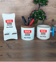  Hukuk Okuduğumu Söylemiş Miydim  Hediye Sepeti Kupa Bardak T Kulplu, Kalemlik ve Ahşap Telefon Standı Hukuk Öğrencisine Hediye (Model 3)