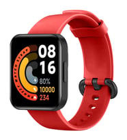 Xiaomi Redmi Watch 2 Lite Kordon Tam Uyumlu Eternity Silikon Kordon (Kırmızı)