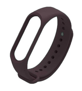 Xiaomi Mi Band 4 Silikon Kordon (Mürdüm)