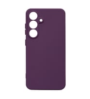 Kvy Samsung Galaxy S25 Biye Silikon Kılıf (Mor)