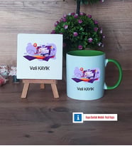 Bilgisayar Mühendisi Dekoratif Taş, Kupa Bardak Kırmızı Hediye (Model 13)