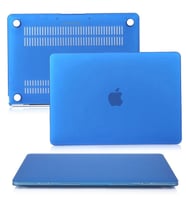 MacBook Pro Kılıf HardCase A1707 A1990 TouchBar 2016/2019 Uyumlu Koruyucu Kılıf (Mavi)