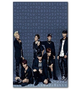Cakapuzzle BTS Kore Pop Asi Kıyafetler Puzzle Yapboz MDF (Ahşap) (500 Parça)