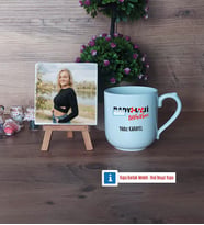 Radyoloji Teknikeri Fotoğraflı Dekoratif Taş, Kupa Bardak Beyaz Hediye (Model 5)