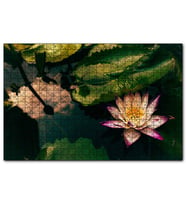 Cakapuzzle Yıldız Lotus Çiçeği Görseli  Puzzle Yapboz MDF (Ahşap) (255 Parça)