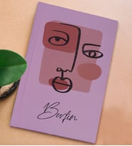 Kendin Tasarla Sert Kapaklı Defter-5 (Lila)