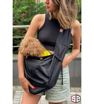 Köpek Taşıma Çantası 5 Renk Seçeneği Ile ! - Anne Kucağı  (Siyah)