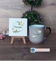 Doğum Günü Hediyesi Dekoratif Taş, Kupa Bardak Kırmızı Hediye (Model 9)