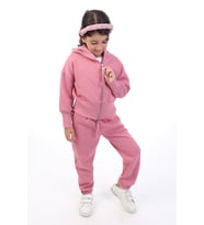 Toontoy Kız Çocuk Eşofman Takım (Gül Kurusu)