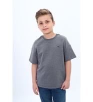 Toontoy Erkek Çocuk Baskılı Tişört (Antrasit Melanj)
