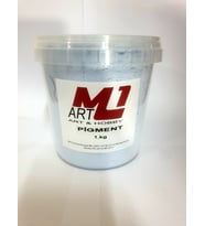 M1 ART Toz Pigment Boya 1.kg -epoksi Reçine-poliüretan Reçine-polyester Reçine Boyası (Açık Mavi)