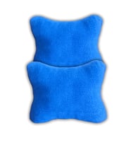 Polar Ortopedik Araç Oto Koltuk Seyahat Boyun Yastığı / 2'Li (Mavi)