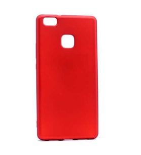 Huawei P9 Lite Kılıf Soft Mat Premier Case (Kırmızı)