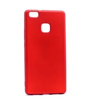Huawei P9 Lite Kılıf Soft Mat Premier Case (Kırmızı)