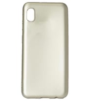 Galaxy A01 Core Kılıf Kamera Çıkıntılı Soft Silikon (Gold)