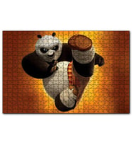 Cakapuzzle Kung Fu Panda 3 Kung Fu Sanatı  Puzzle Yapboz MDF (Ahşap) (255 Parça)