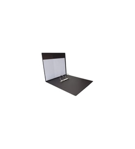 Evrak Sunum Tanıtım Firma Klasörü A4 Pvc 7 cm 2 Halkalı 520 Yaprak Kapasiteli Ring Binder File 27,5x32 cm (Siyah)