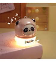 Li·vava Panda Askili Gece Lambasi, Beyaz, 6x6 (Pembe)