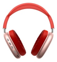 P9 Air Pro Max Kablosuz 5.0 Mikrofonlu Bluetooth Kulaklık (Pembe)
