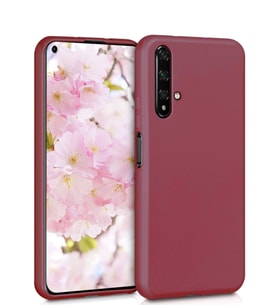 Microsonic Matte Silicone Huawei Honor 20 Kılıf (Mor)